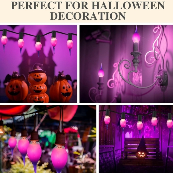 Retisee 72 Pcs Silicone Dipped Candle Light Bulbs Replacement 120V party/restau - Picture 6 of 8